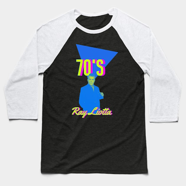 Retro Liotta Baseball T-Shirt by Tiru Store 